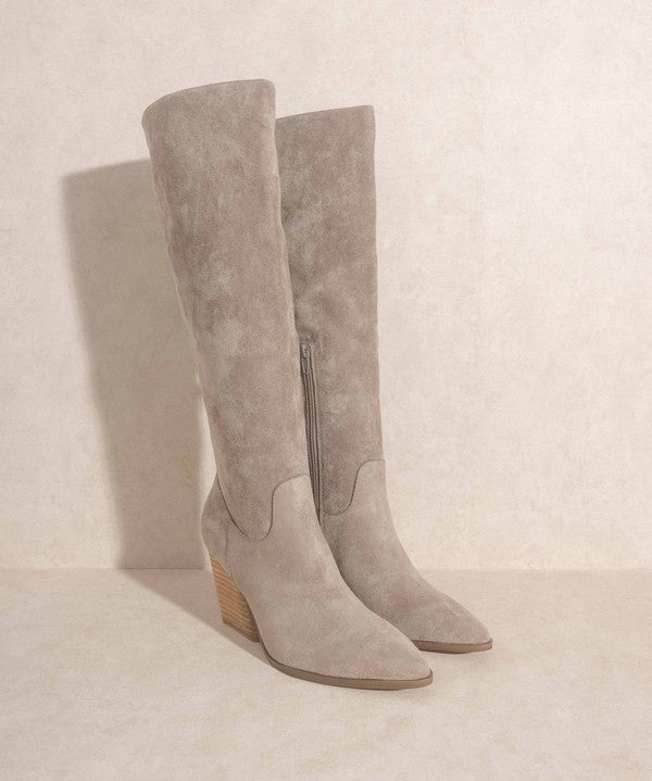 Lacey Knee High Western Boots
