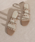 Valerie Pearl Flat Sandals